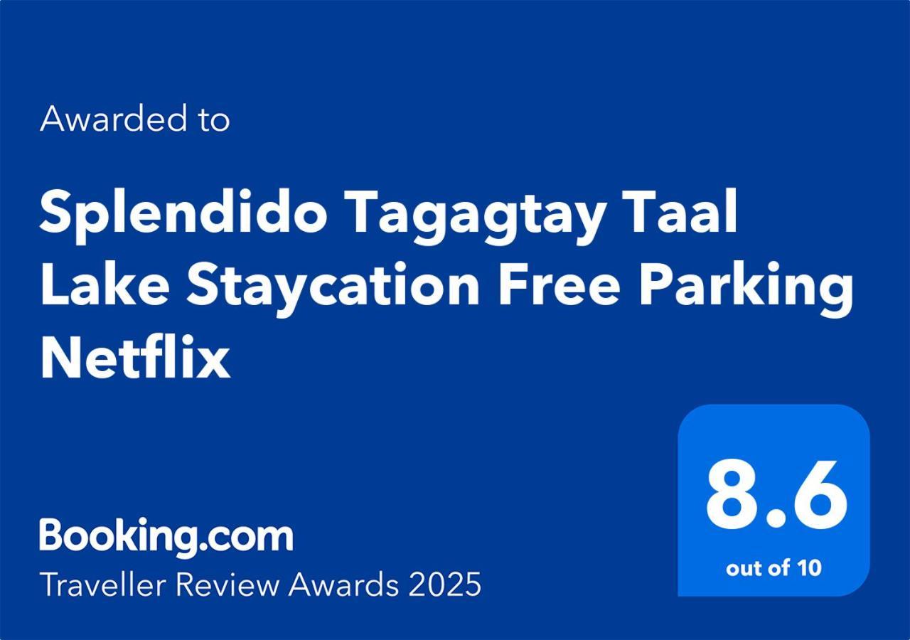 Splendido Tagagtay Taal Lake Staycation Free Parking Netflix No Free Pool Tagaytay City Exterior foto